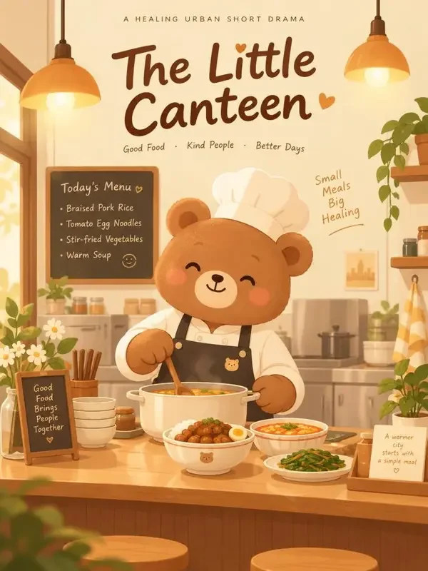 暖阳食堂 短剧封面海报